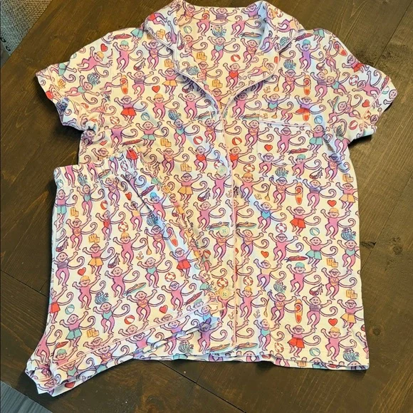 Roller Rabbit Lido Pajama Set P - Picture 1 of 7